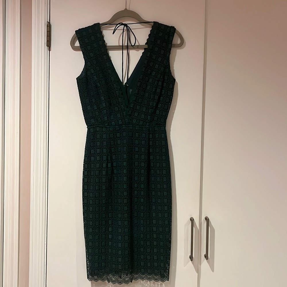 Reiss Lace Midi Dress
